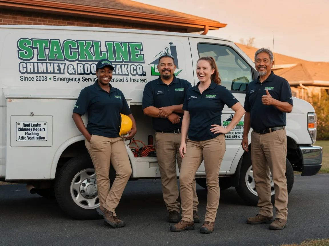 Chimney flashing repair company in La Crescent, MN